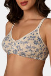 Every de by Amante Double Layered Non Wired Full Coverage Super Support Bra - Floral Print — thumbnail 4